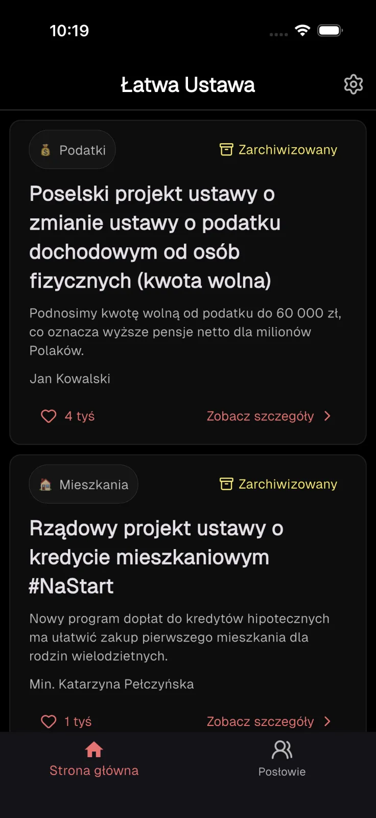 ŁatwaUstawa screenshot 1