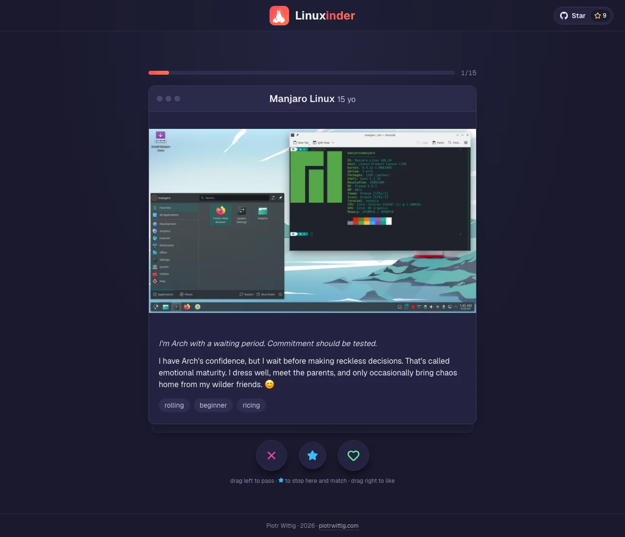 Linder screenshot 1