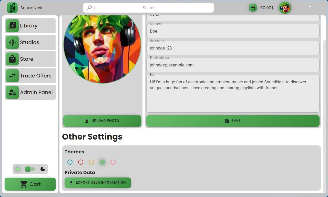 SoundNest screenshot 5